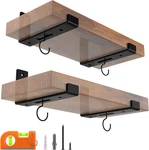 Leopo 12 Inch Bracket For Diy Floating Shelf, 1/5 Thick Openwork Heav. Fixed Price $24.75.