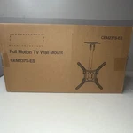 Everstone Wall Mount For Most 28 - 55" Tvs Heavy Duty Dual Arm Full Motion Tilt. Fixed Price $32.99.