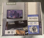 Sanus SMF3-B1 Full Motion Wall Mount Fits 22" To 55" Tvs Up 60 Lbs. Fixed Price $35.00.