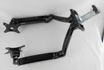 Loctek Full Motion Dual Monitor Desk Mount Heavy Duty Office Up 32". Fixed Price $60.00.