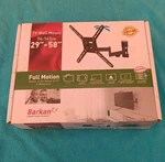 Tv Wall Mount, 29"-58", Full Motion. Made By Barkan. Max Load 55LBS. Fixed Price $25.90.