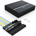 Enmane 12-PORT Blank Keystone Patch Panel Shielded Lc Sc Fc Usb Hdmi. Fixed Price $66.07.