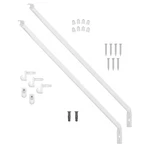 Fixed Mount All-in-one Hardware Kit For 12 In. 48 Wire Shelving. Fixed Price $27.17.