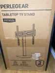 Perlegear PGTVS26 Tabletop Stand 88 Lb Max, Vesa 100X100-200X300. Fixed Price $11.11.