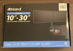 Inland DLB212 Dual Flat Panel Tv/monitor Stand For 10 -30 Displays- New Box. Fixed Price $40.00.