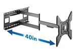 Mount-it! Full-motion Wall Tv 110 Lbs. Max. (MI-393). Fixed Price $58.99.