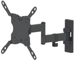 Manhattan Universal Wall Mounted Tv Hardware Flat Panel Arm Double Black. Fixed Price $48.83.