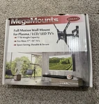 Megamounts GML643 26" - 55" Full Motion Wall. Fixed Price $17.95.