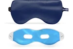 Asutra Silk Eye Pillow For Sleep, Navy - Filled W/lavender Buds & Flax Seeds,.... Fixed Price $33.62.