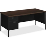 The Hon P3266LMOP Metro Classic Left Pedestal Desk 66" Mocha. Fixed Price $1273.89.