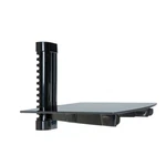 Adjustable Wall Mount Shelf For Tv Media Box Players Routers Dvr Floating Glass. Fixed Price $17.85.