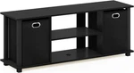 Furinno Econ Entertainment Center, Black/black. Fixed Price $90.95.