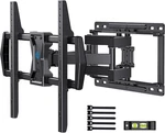 Pipishell Full Motion Wall Mount For Most 37-75 Inch Tvs, Black. Fixed Price $71.23.