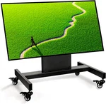 Rolling Tv Stand, Mobile Cart, Low Profile Floor Confidence Monitor. Fixed Price $149.46.