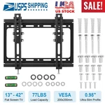 Led Lcd Plasma Tv Wall Mount Bracket 10 Tilt For 13 26 27 37 40 42 Inch Usa. Fixed Price $16.32.