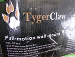 Tygerclaw Full Motion Universal Wall Mount For 32"-63" Flat Screens LCD4091BLK. Fixed Price $69.99.