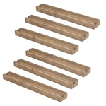 Ilyapa Vinyl Records Holder Shelf, 6 Pack - Barnwood. Fixed Price $57.49.