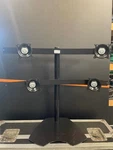 Chief KTP445B Widescreen Quad Monitor Table Stand. Fixed Price $350.00.