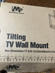 Nib Mounting Dream MD2268-LK Tilting Tv Wall Bracket. Fixed Price $25.00.