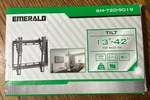 Emerald Tilt Wall Mount SM-513-904 (for Most 13" To 42" Tvs Up 35KG/77LBS). Fixed Price $12.99.