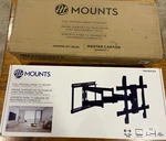 Mw Mounts Full Motion Wall For Large Tvs 42" To 90" ,130 Lbs Max Weight. Fixed Price $99.95.