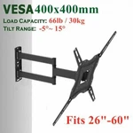Full Motion Tv Wall Mount Bracket Swivel Tilt For 26 32 37 40 42 46 49 50 52 55". Fixed Price $35.90.