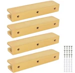 Lukloy Solid Brass Glass Shelf Bracket With 3 Screw Holes, Adjustable C.... Fixed Price $59.55.