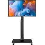 Universal Floor Tv Stand, Portable Rolling Mount With Wheels, 80 Deg.... Fixed Price $92.99.