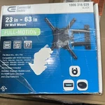 Commercial Electric Full Motion Wall Mount For 23 In. To 63 Tvs. Fixed Price $25.00.