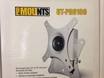 Promounts UT-PRO100S Universal Small Tilt Wall 10"X23" & Up To 40 Pounds.. Fixed Price $24.99.