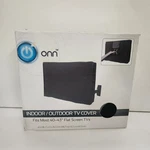 New Onn Indoor/outdoor Black Cover For 40'' To 43" Tvs Flat Screen ONA18AV021. Fixed Price $19.95.
