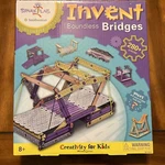 Creativity For Kids Spark!lab Smithsonian "invent Boundless Bridges" Building. Fixed Price $9.99.