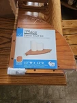 Honey Oak 12X12 Wood Corner Shelf - Brand New. Fixed Price $25.00.