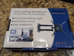 Videosecu ML14B Tv Wall Mount Bracket With Full Motion Articulating Tilt Arm.... Fixed Price $19.99.