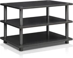 Furinno Turn-n-tube Easy Assembly 3-TIER Plastic Poles, Tiers, Black/black. Fixed Price $51.46.
