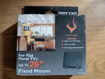 Verge Flat Panel Tv Fixed Wall Mount Up To 26 Inches - New. Fixed Price $17.99.