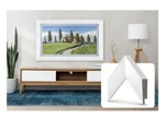 Deco My Tv Frames Premiere Bezel For Samsung The 65" Gloss White. Fixed Price $150.00.