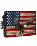 Decorlovee Retro American Flag Outdoor Tv Cover 60 To 65 Inches Weatherproof .... Fixed Price $80.06.
