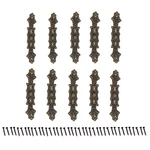 Dophee 10PCS Antique Bronze Corner Brackets Metal Protectors 3.11X0.79. Fixed Price $9.18.