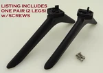 Pre-owned Hisense 50R6E3 55R6E3 58R6E3 Tv Stand Legs W/screws RSAG80.078.6272/73. Fixed Price $20.95.