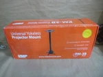 Vmp PM-3B Universal Yokeless Projector Mount Black New Open Box. Fixed Price $27.25.
