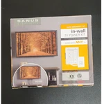 Sanus Simplicity In-wall Tv Power Kit SSACMIWP1-W1 White/orange. Fixed Price $24.33.