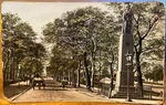 Scottish Postcard The Mall W Memorial Musselburgh East Lothian Scotland Hartmann. Fixed Price $7.50.