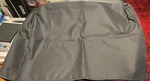 Outdoor Black Canvas Tv Cover Weather-resistant, 33.75" X 24.75" 6". Fixed Price $35.00.