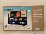 Samsung 43" Crystal Uhd U7900F 4K Smart Tv (2025). Fixed Price $250.00.