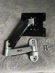 Tripp Lite DWM1742S Black 17"-42" Display Tv Lcd Wall Mount Arm (used). Fixed Price $45.00.