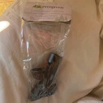 Evergreen Cast Iron 2-POSITION Wall Mounted Flag Bracket Black. Fixed Price $12.95.