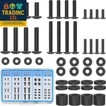Universal Tv Mounting Hardware Kit With Box - M4 M6 M8 Screws, Spacers &. Fixed Price $17.99.