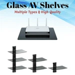 Wall Mount Shelf For Tv Cable Box Tier Component Console Av Dvr Dvd Bracket. Fixed Price $15.99.
