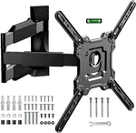 28.3" Long Arm Wall Mount For Most 26-55 Inch Tv, Full Motion Corner Black. Fixed Price $56.45.